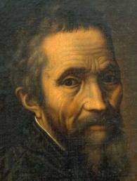 Ritratto di Michelangelo di J. Del Conte
