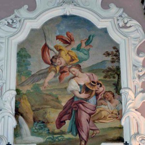 Pietro Paolo Vasta: Agar e Ismaele (Chiesa S. Maria del Suffragio Acireale) 