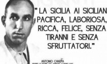 Il professore Antonio Canepa e lo sfondo di una frase del libro "La Sicilia ai siciliani"