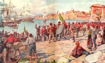 Lo sbarco dei Mille a Marsala 11 maggio 1860