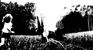 Margherita Pedrotta, Lovers' Lane_47137, 2026, lamiera e pvc, 160x300cm