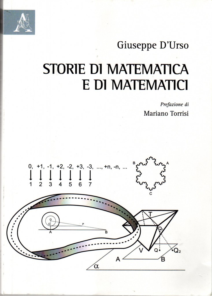 Storie di matematica e matematici di G. D'Urso copertina