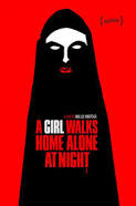 a girl walks home alone at night