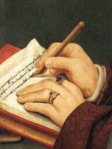 hand-writing